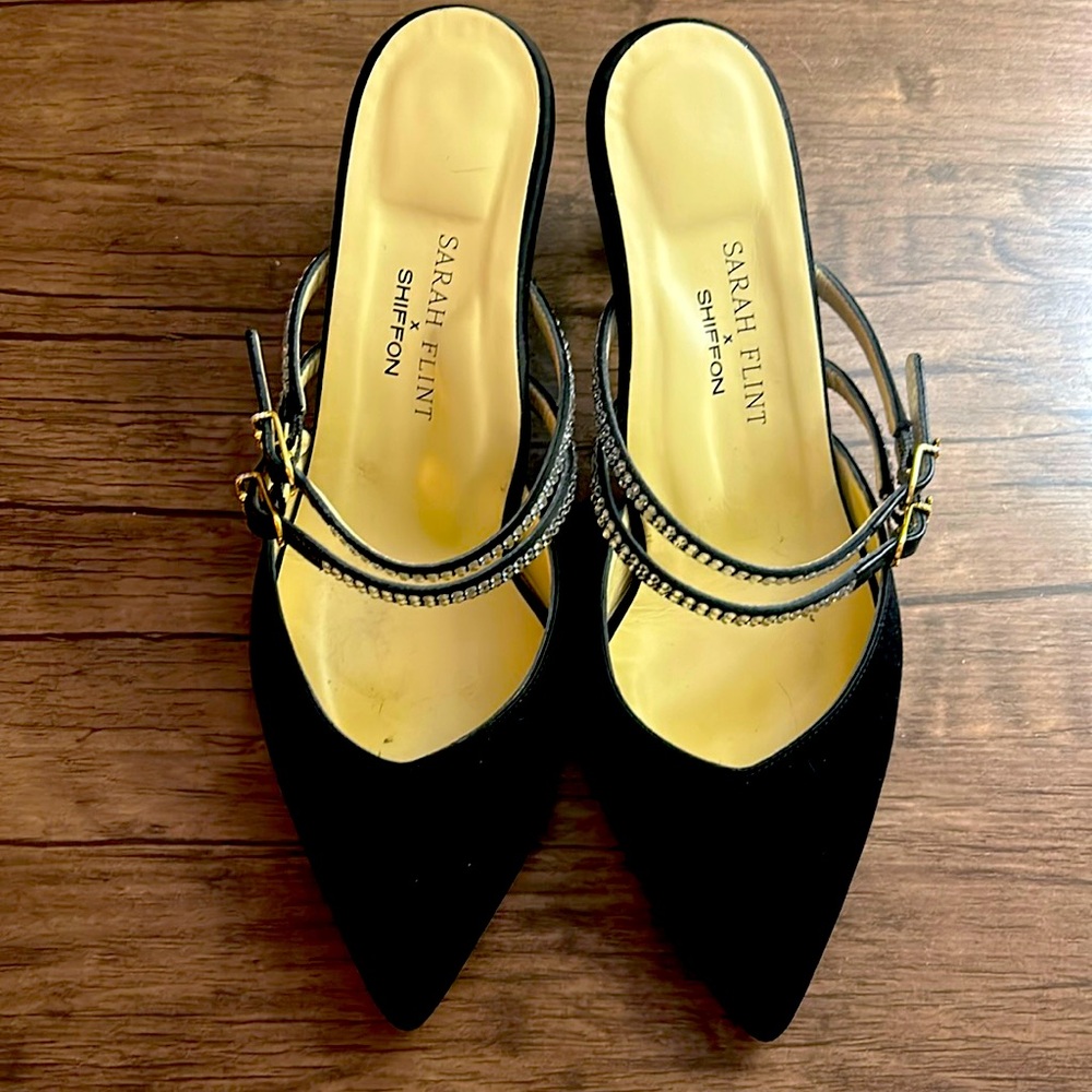 Sarah Flint x Shiffon collection kitten pump